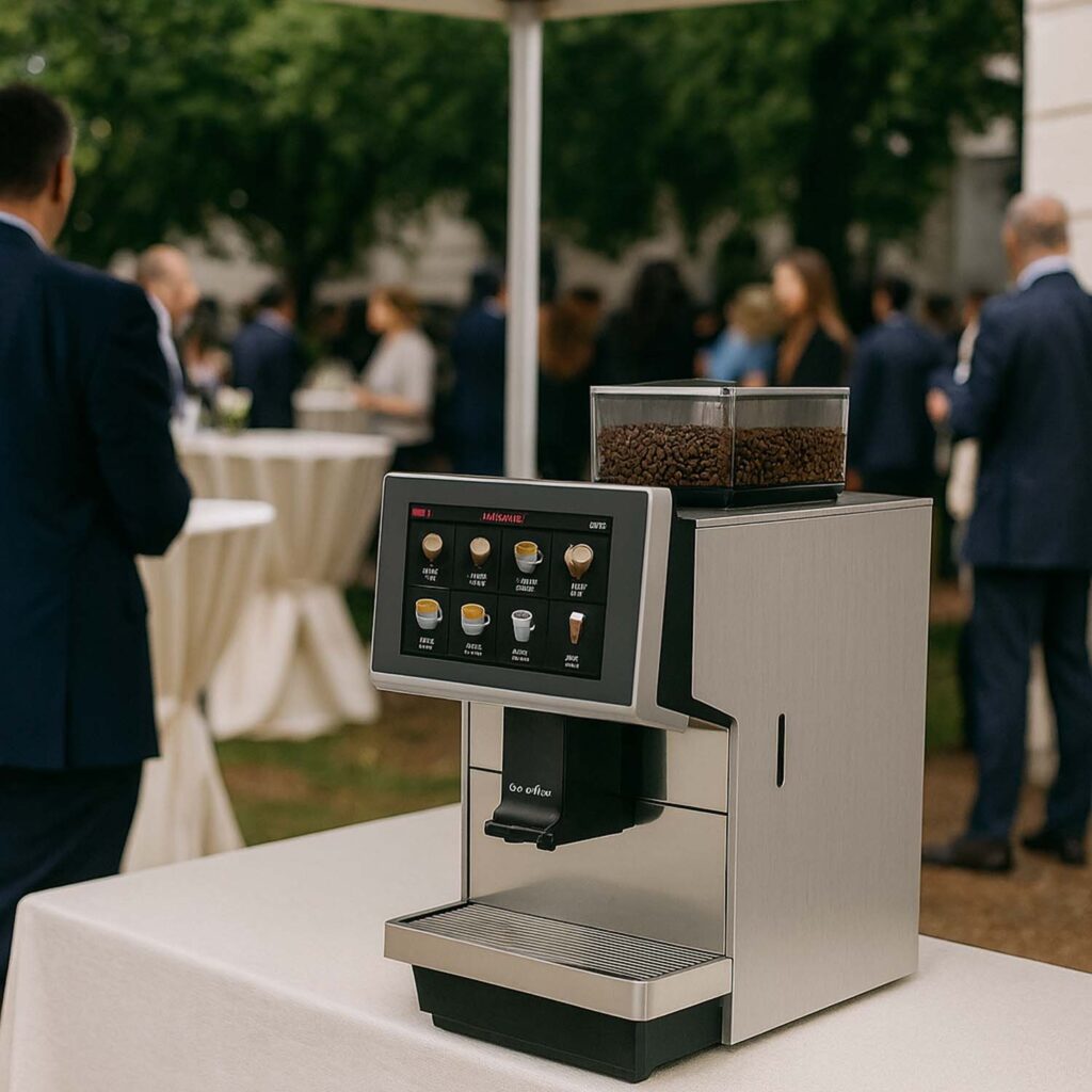 מכונת קפה תעשייתית לאירועים