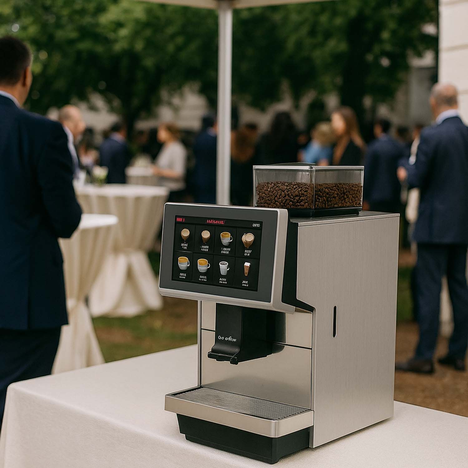 השכרת מכונת קפה תעשייתית לאירועים – קפה טרי ברמה של בית קפה